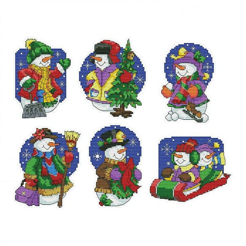 4462 Комплект за бродиране на играчки Снежовци - Classic Design 4462 Комплект за бродиране на играчки Снежовци - Classic Design