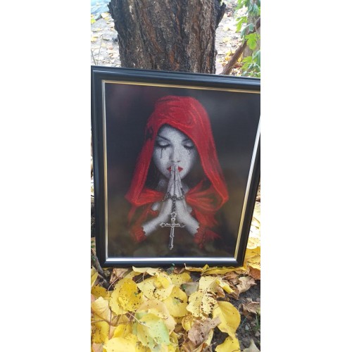 Молитва (в червено)