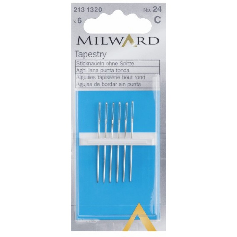 Игли за гоблен, заоблен връх, №24 MILWARD