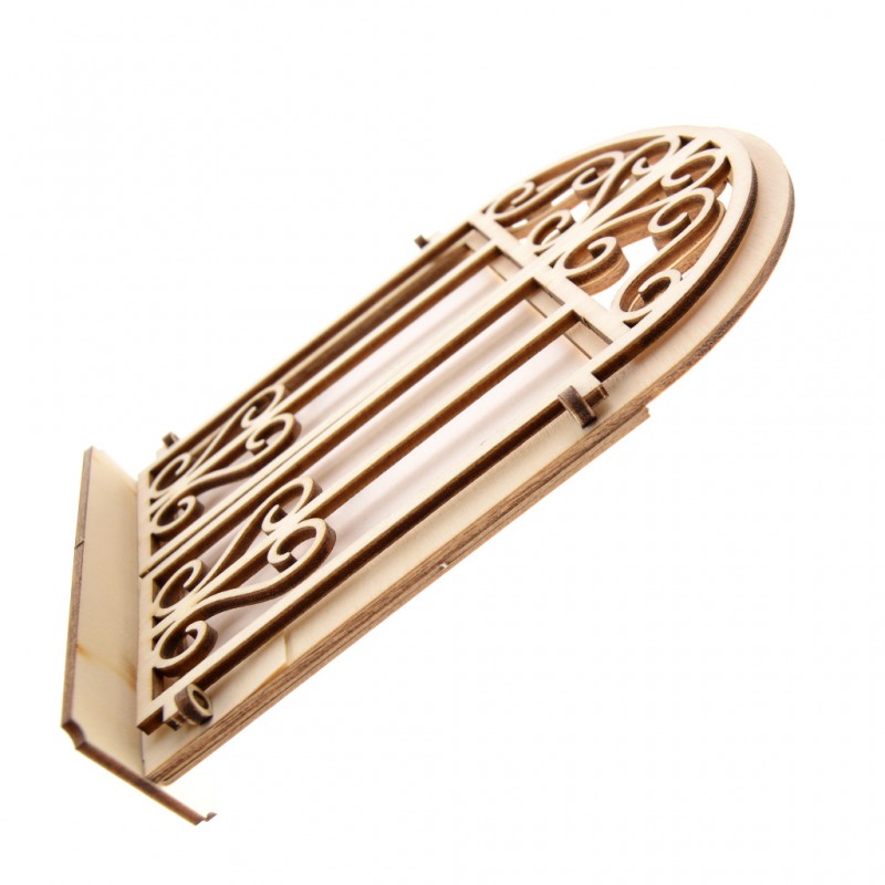 Дървена заготовка за бродерия или снимка – прозорец с отварящи се капаци