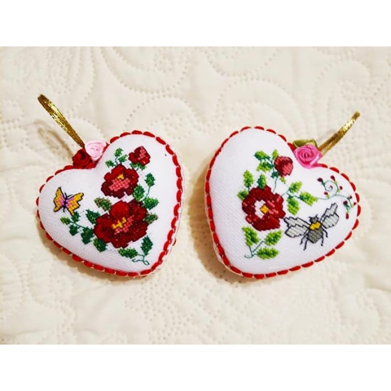 Сърце от стирофом (стиропор)