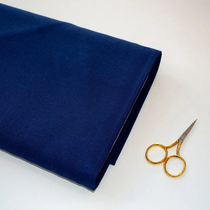 3270-589 Панама равномерно тъкана Brittney Lugana Zweigart 28 ct Navy Blue