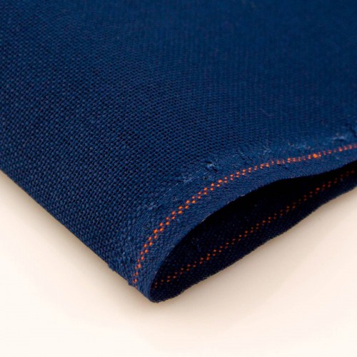 Brittney Lugana Zweigart 28 ct., 3270-589 Navy blue