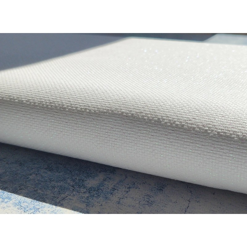 AIDA DMC 14ct. Iridescent (Blanc) AIDA DMC 14ct. Iridescent (Blanc)